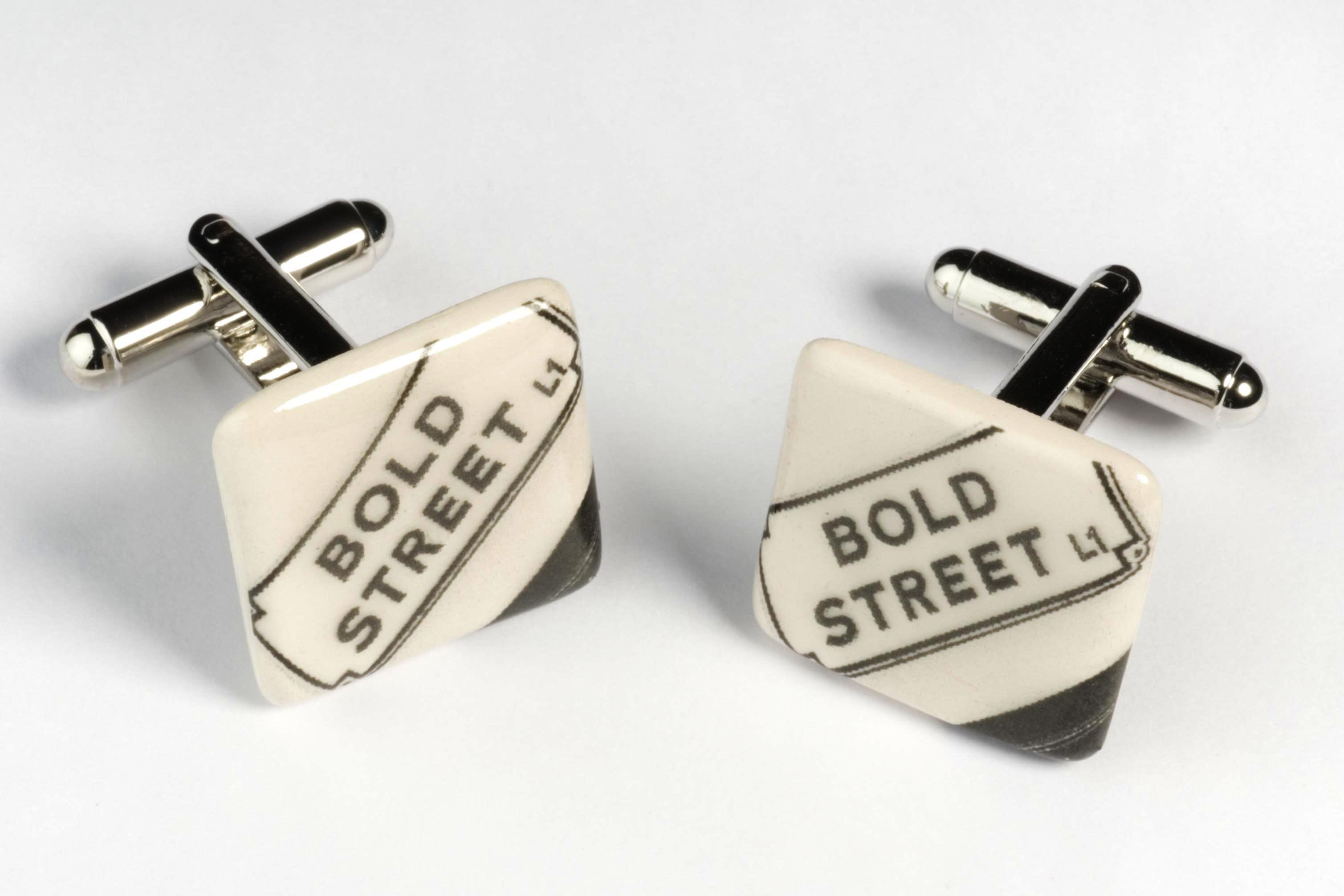 View Liverpool Bold Street cufflinks